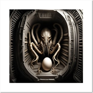 Alien Egg Posters and Art